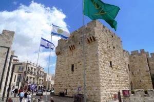 Near Jaffa Gate....gateway to Old Town Jerusalem